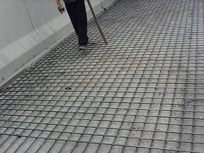 焊接建筑網片在不同行